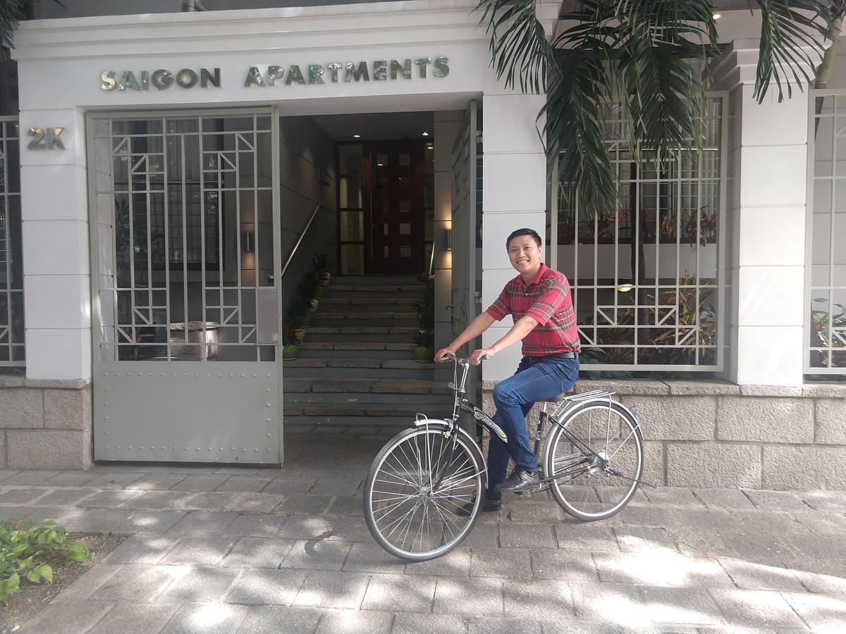 Downtown Retro Serviced Apartment Ho-Chi-Minh-Stadt Exterior foto